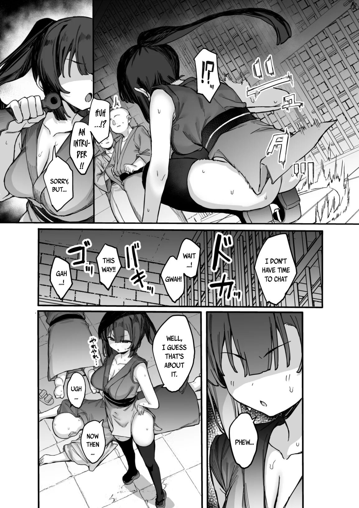 Hentai Manga Comic-Until The Female Ninja Azami Falls 3-Read-6
